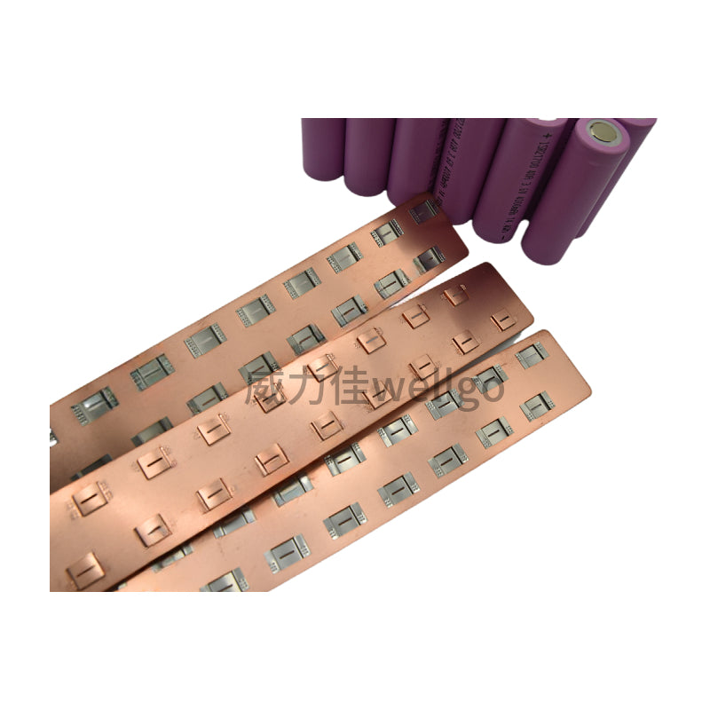 Wellgo Copper-Best-Selling High-Conductivity Custom Copper-Nickel Sheets for 18650 & 21700 Battery Cells