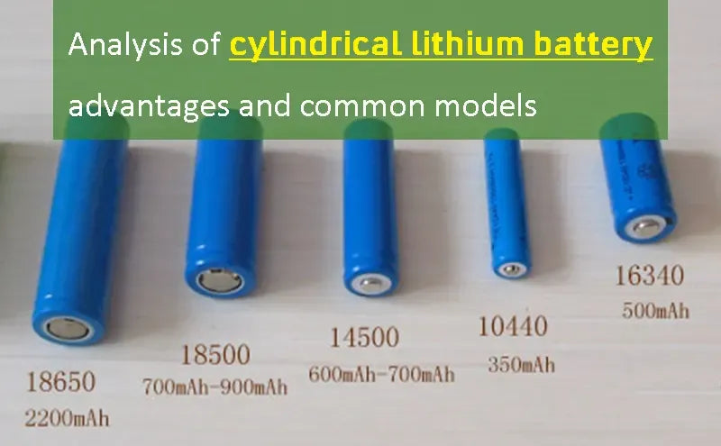 Comparison of cylindrical lithium battery models (18650, 18500, 14500, 10440) commonly used in EV and energy storage systems — reference for Wellgo Battery’s busbar manufacturing process and design compatibility.