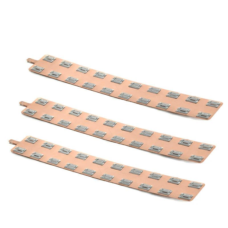 Schematic of a battery pack with water‑cooled thermal management system—demonstrating connector heat mitigation strategies, key for handling high‑power density in compact portable stations.