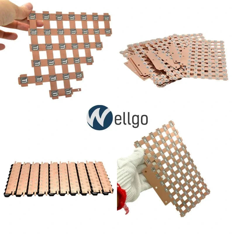 Wellgo's Customized Copper Nickel Busbars for High-Performance Lithium Battery Packs