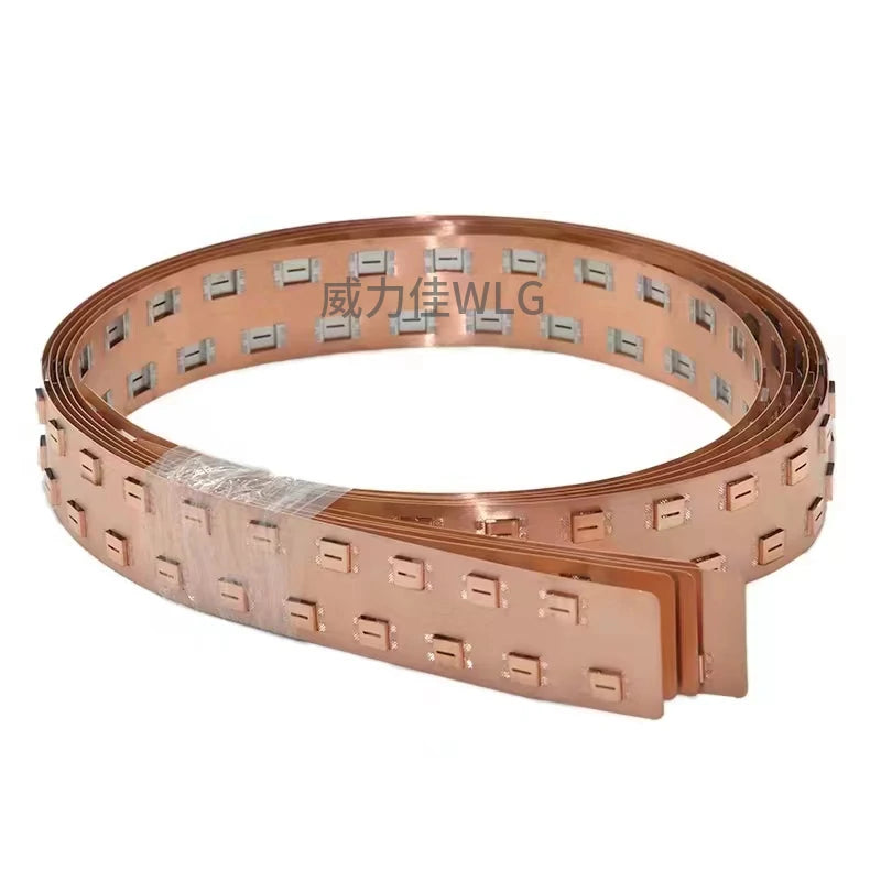 High-Conductivity Customized Copper Strip for 18650 Cells