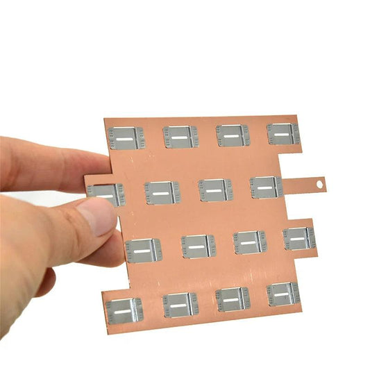 Durable copper-nickel busbar for lithium battery assemblies