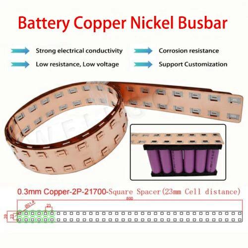 Energy Efficient Copper Nickel Busbar for Lithium-Ion Battery Pack Assembly