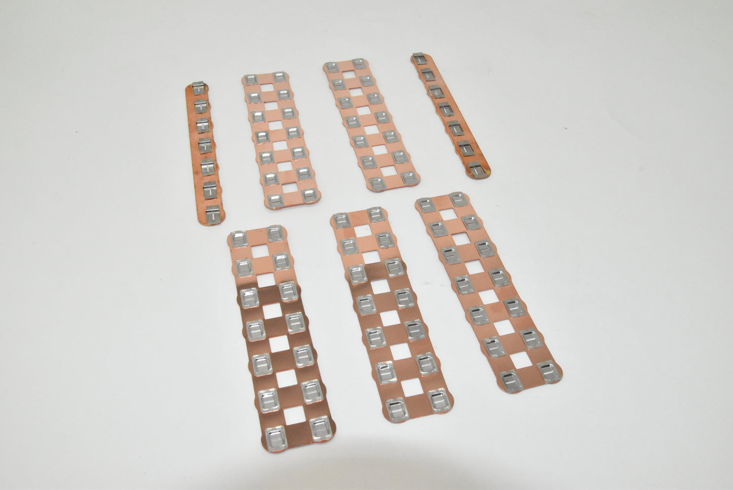 21700 Custom Copper Busbars for Drone Battery Packs 6S7Pwith High Current-Carrying Capacity and Oxidation Resistance