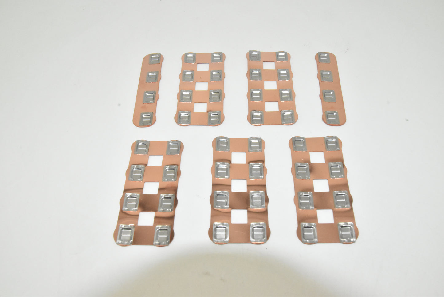 21700 Custom Copper Busbars for Drone Battery Packs 6S4Pwith High Current-Carrying Capacity and Oxidation Resistance