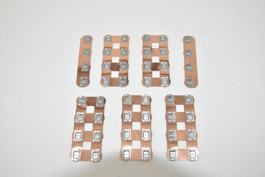 21700 Custom Copper Busbars for Drone Battery Packs 6S4Pwith High Current-Carrying Capacity and Oxidation Resistance