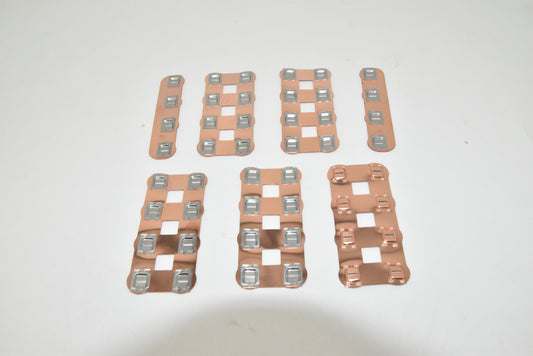 21700 Custom Copper Busbars for Drone Battery Packs 6S4Pwith High Current-Carrying Capacity and Oxidation Resistance