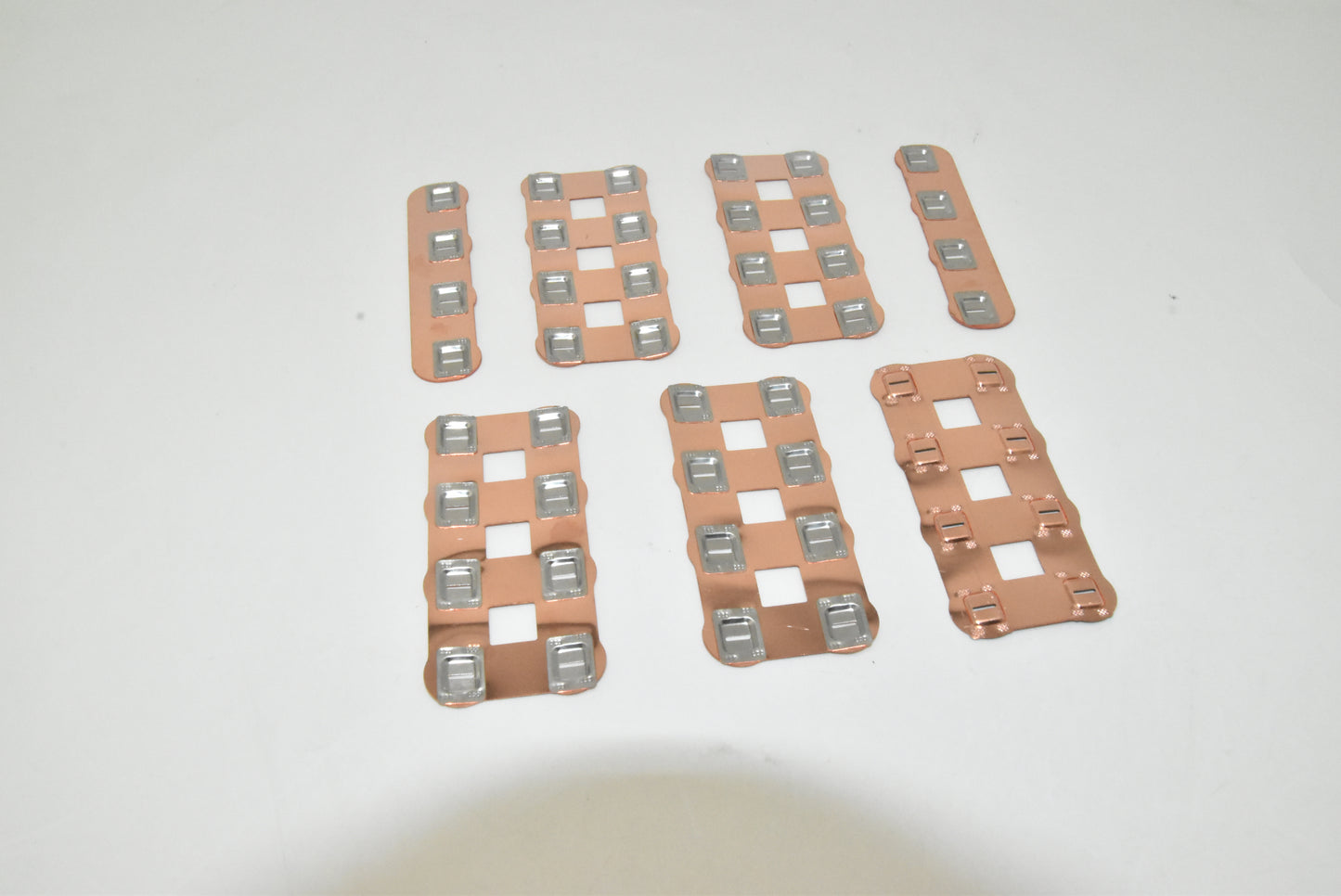 21700 Custom Copper Busbars for Drone Battery Packs 6S4Pwith High Current-Carrying Capacity and Oxidation Resistance