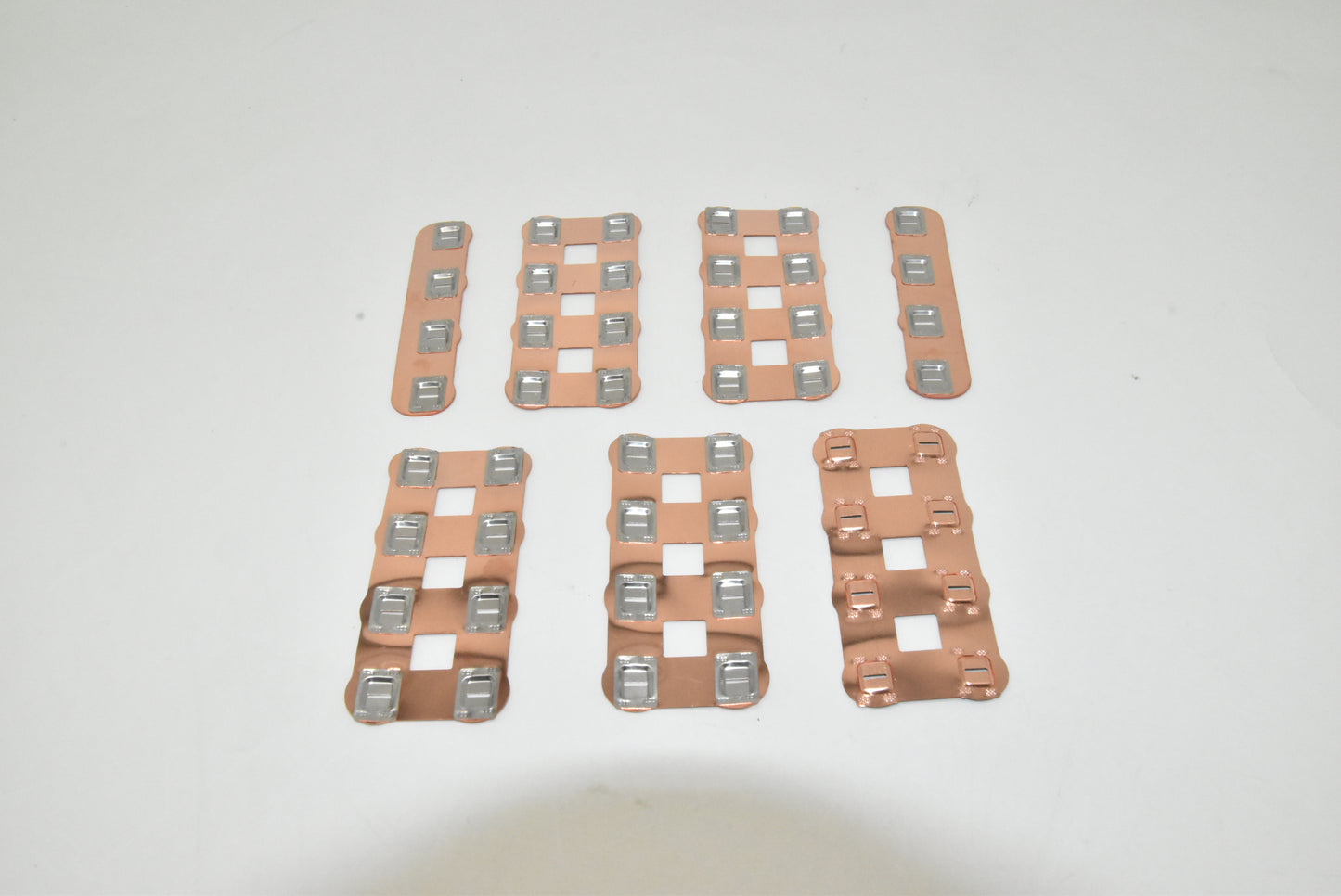21700 Custom Copper Busbars for Drone Battery Packs 6S4Pwith High Current-Carrying Capacity and Oxidation Resistance