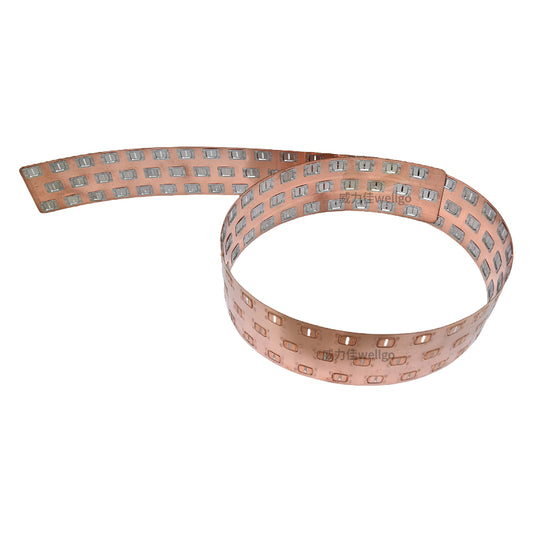 Wellgo Copper-Best-Selling High-Conductivity Custom Copper-Nickel Sheets for 18650 & 21700 Battery Cells
